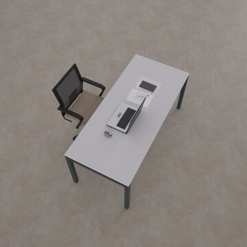 Cube 40 Çalışma Masası 200x80 - Beyaz