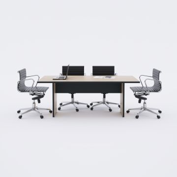 Panel Toplantı Masası M Meşe - 200x90