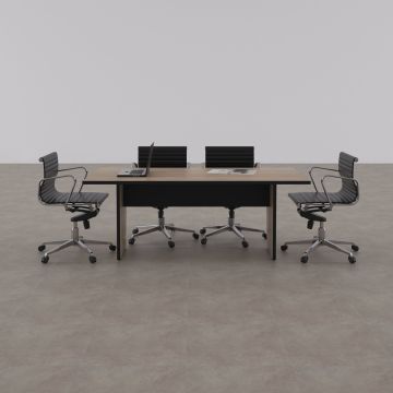 Panel Toplantı Masası M Meşe - 220x90