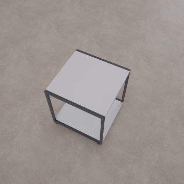 Cube Yan Sehpa Beyaz