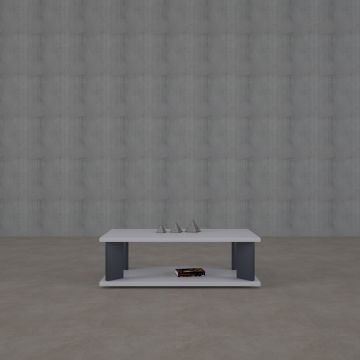 V Sistem Orta Sehpa Beyaz