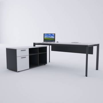 Five 120 cm Alt Etajerli Çalışma Masası