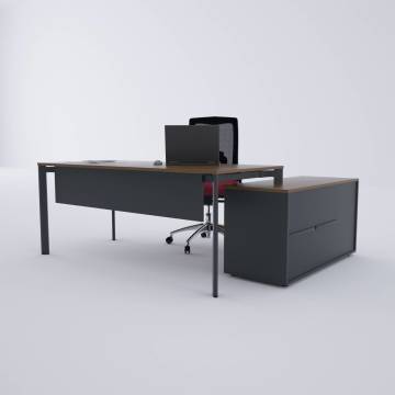 Five 120 cm Alt Etajerli Çalışma Masası