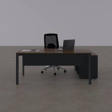 Five 120 cm Alt Etajerli Çalışma Masası