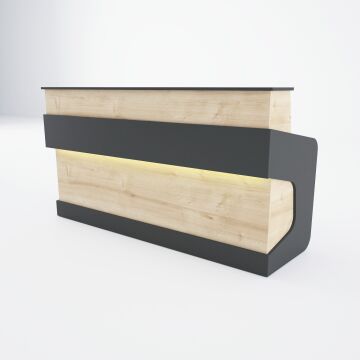 Banko 1+ 100 - Meşe+Antrasit