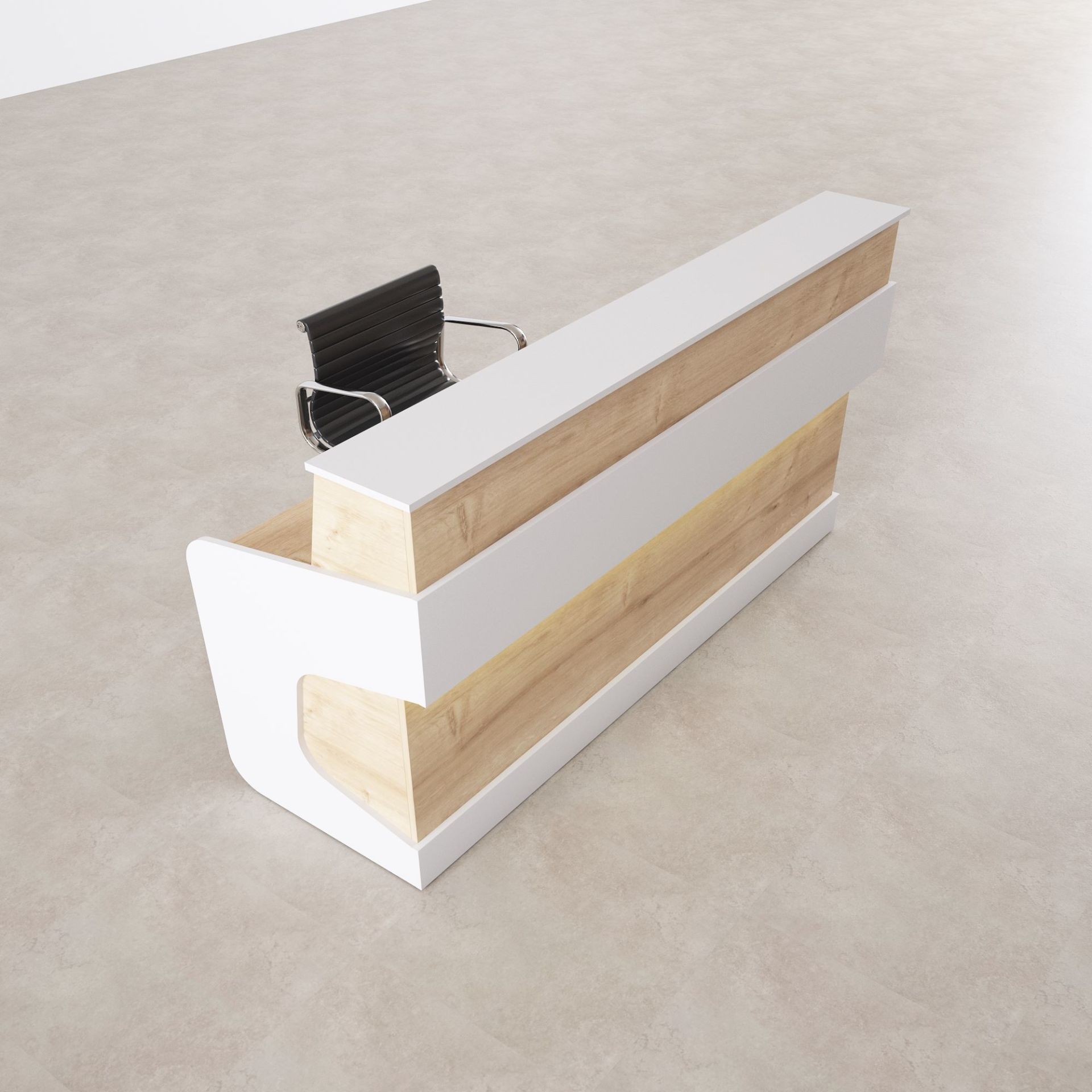 Banko 1+ 100 - Meşe+Beyaz