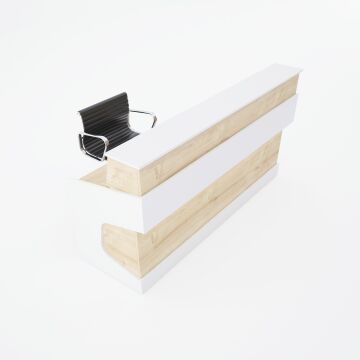 Banko 1+ 120 - Meşe+Beyaz