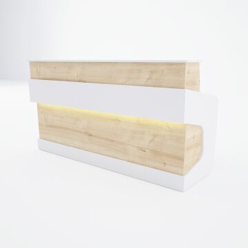 Banko 1+ 120 - Meşe+Beyaz