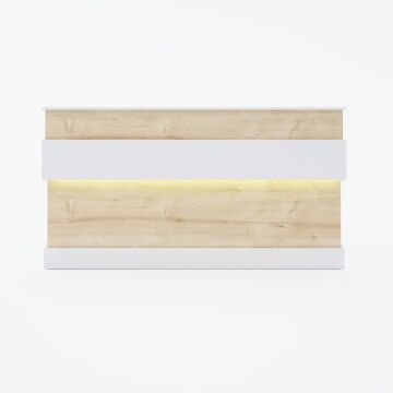 Banko 1+ 120 - Meşe+Beyaz