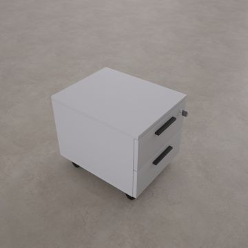 2 Çekmeceli Hareketli Keson Beyaz+Beyaz