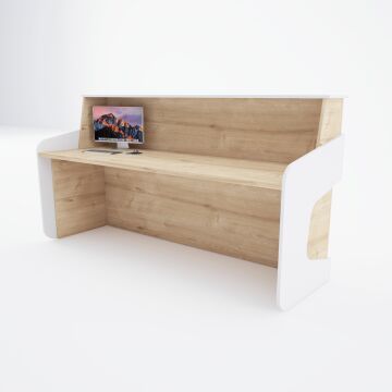 Banko 1+ 140 - Meşe+Beyaz