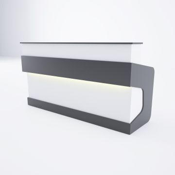 Banko 1+ 160 - Beyaz+Antrasit