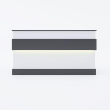 Banko 1+ 160 - Beyaz+Antrasit