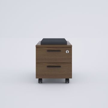 2 Çekmeceli ve Puflu Hareketli Keson