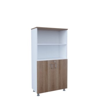 80'lik Alt Kapaklı Üst Açık Dosya Dolapları 160h