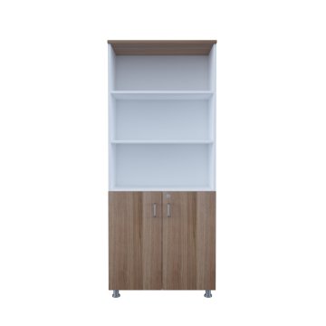 80'lik Alt Kapaklı Üst Açık Dosya Dolapları 190h