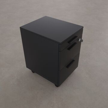 2 Çekmeceli ve 1 Kalemlikli Hareketli Keson Antrasit+Antrasit