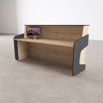 Banko 1+ 180 - Meşe+Antrasit