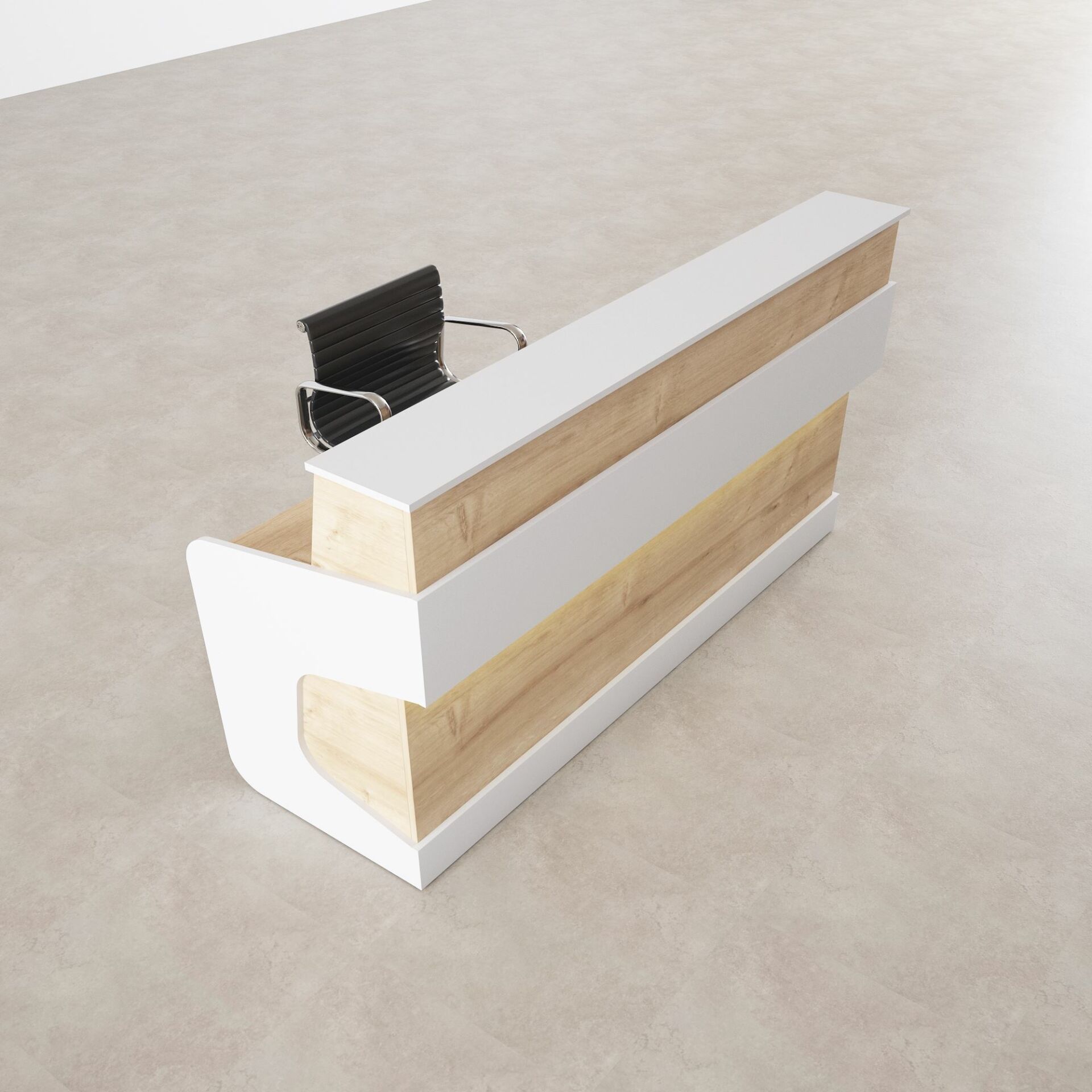 Banko 1+ 200 - Meşe+Beyaz