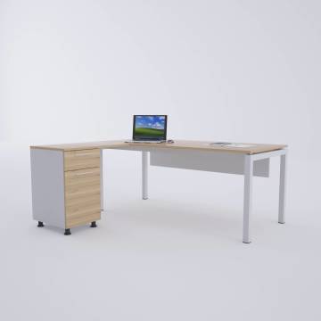 Cube-40 Keson Etajerli Çalışma Masası