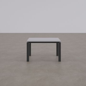 Cube 40 Sehpa 75x50 - Beyaz+Antrasit