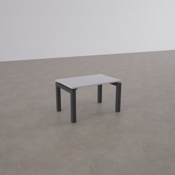 Cube 40 Sehpa 75x50 - Beyaz+Antrasit