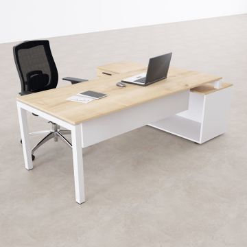 Cube-40 160cm Alt Etajerli Çalışma Masası