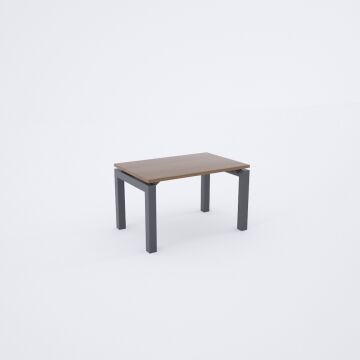 Cube 40 Sehpa 75x50 - Ceviz+Antrasit