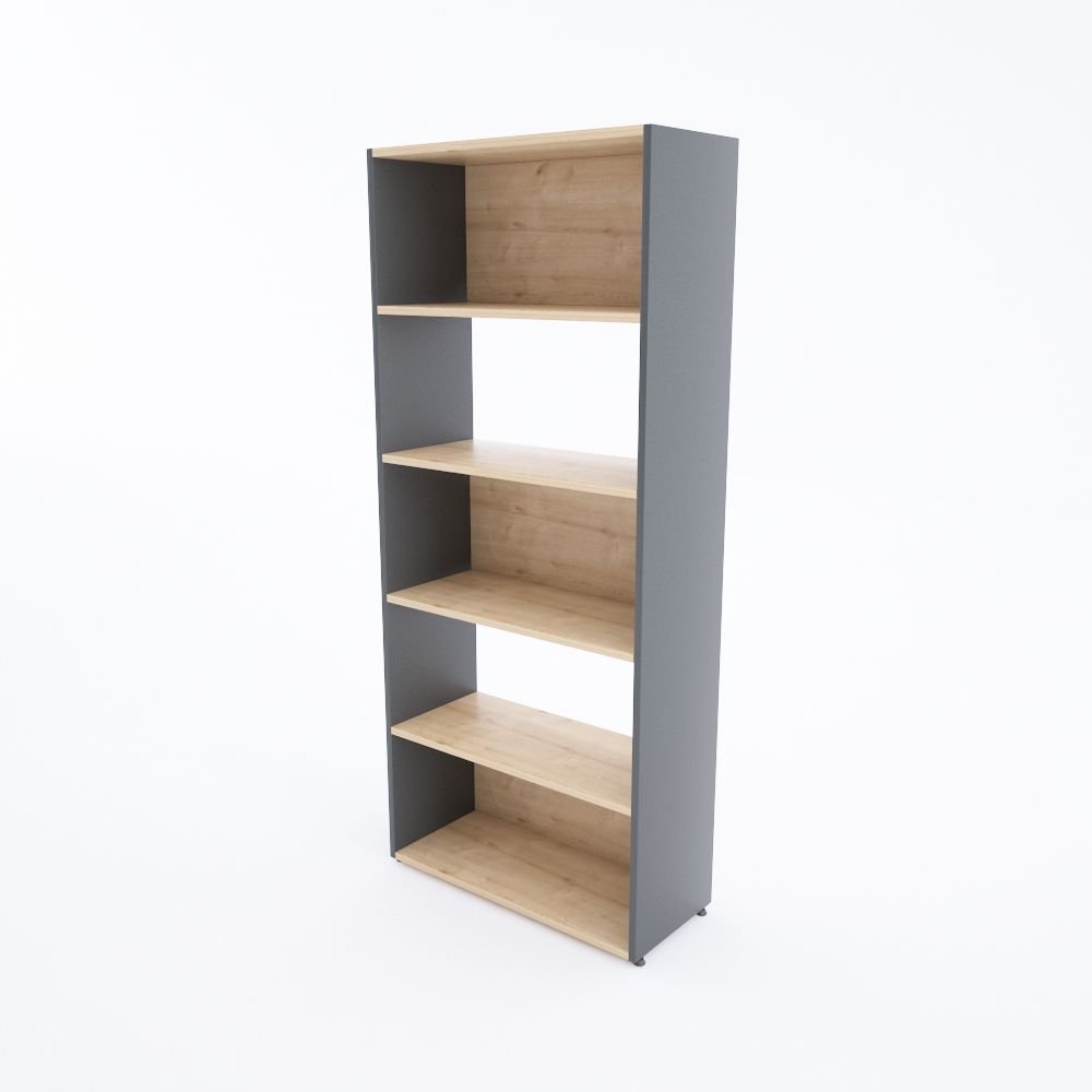 Kübik Açık Raflı Depolama Sistemi 184h - Meşe