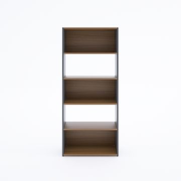 Kübik Açık Raflı Depolama Sistemi 184h - Ceviz