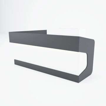 Banko 1 L 160x160 - Beyaz+Antrasit