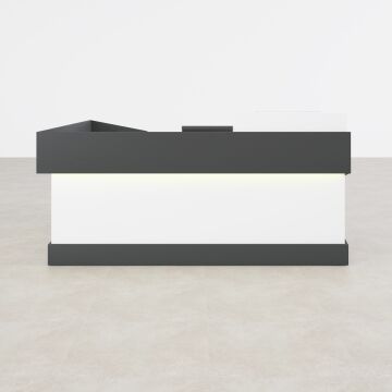 Banko 1 L 160x160 - Beyaz+Antrasit