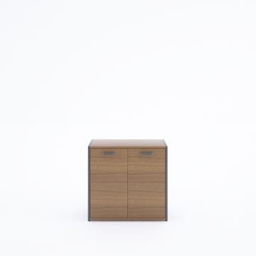 Kübik Kapaklı Depolama Sistemi Ceviz - 76h