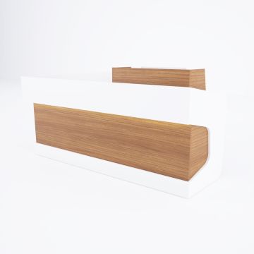 Banko 1 L 160x160 - Ceviz+Beyaz