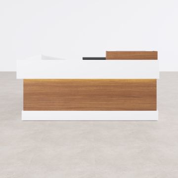 Banko 1 L 160x160 - Ceviz+Beyaz