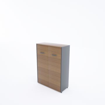 Kübik Kapaklı Depolama Sistemi Ceviz - 112h