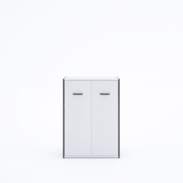 Kübik Kapaklı Depolama Sistemi Beyaz - 112h