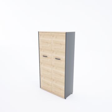 Kübik Kapaklı Depolama Sistemi Meşe - 148h