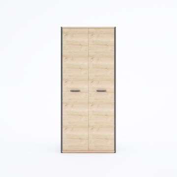 Kübik Kapaklı Depolama Sistemi Meşe - 184h