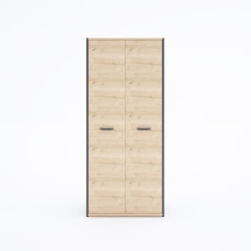 Kübik Kapaklı Depolama Sistemi Meşe - 184h