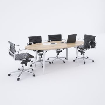 Nova Elips M Meşe+Beyaz