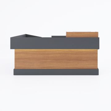 Banko 1 L 180x160 - Ceviz+Antrasit