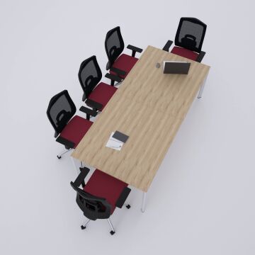 Five Toplantı Masası L Meşe - 300