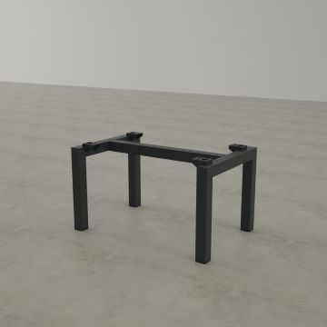 Cube 40 Sehpa 75x75 - Ceviz+Antrasit