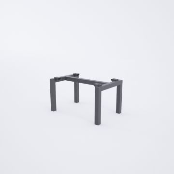 Cube 40 Sehpa 75x75 - Ceviz+Antrasit