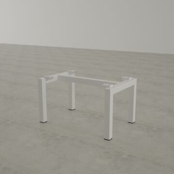 Cube 40 Sehpa 75x75 - Meşe+Beyaz