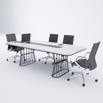 Bolero Toplantı Masası Beyaz