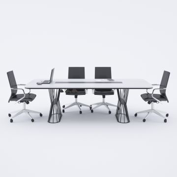 Bolero Toplantı Masası Beyaz