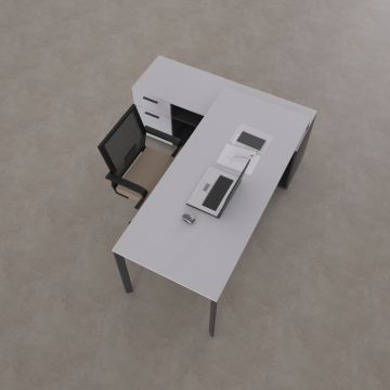 Five 160cm Alt Etajerli Çalışma Masası 120x80 - Beyaz