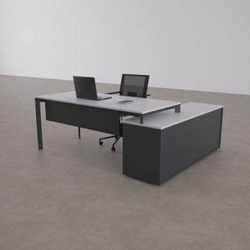 Five 160cm Alt Etajerli Çalışma Masası 120x80 - Beyaz